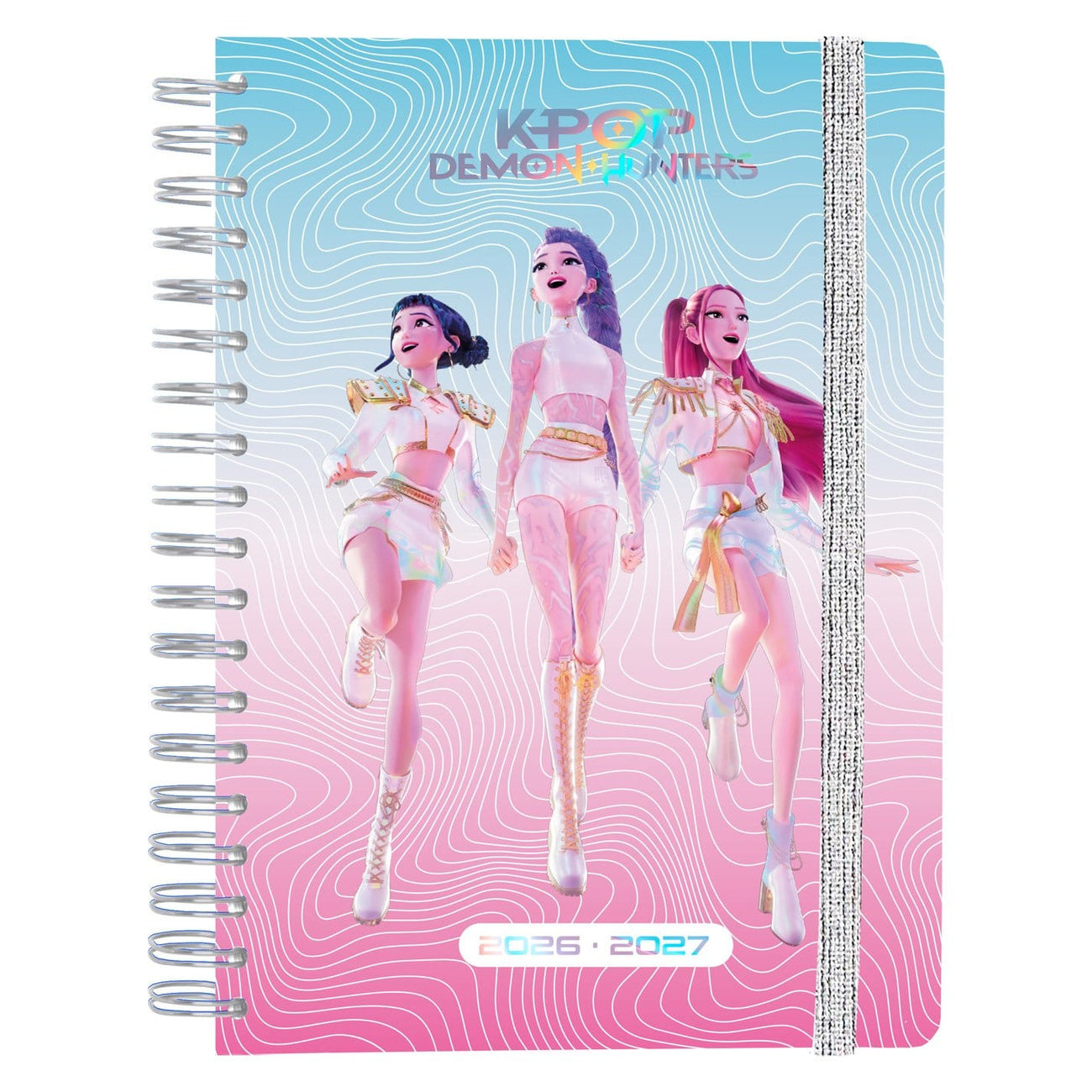 kpop-demon-hunters-terminkalender-wochenplaner-2026-2027-a5 image 1