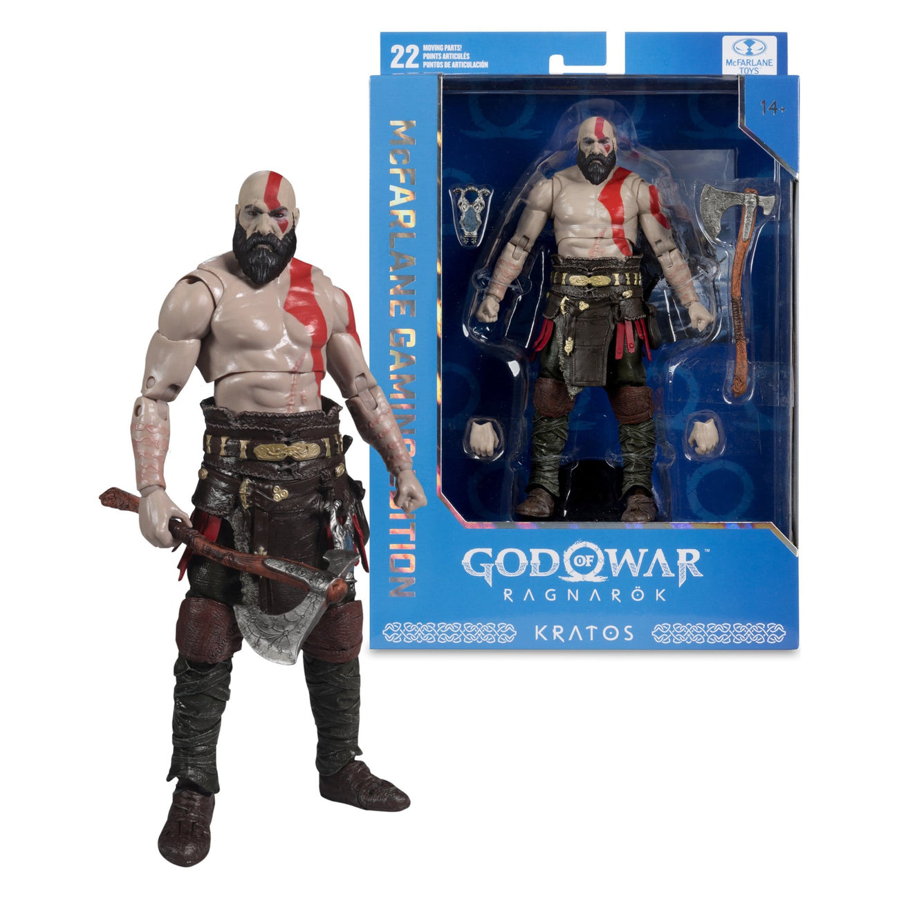 god-of-war-kratos-actionfigur-18-cm-mit-leviathan-axt-sammler image 4