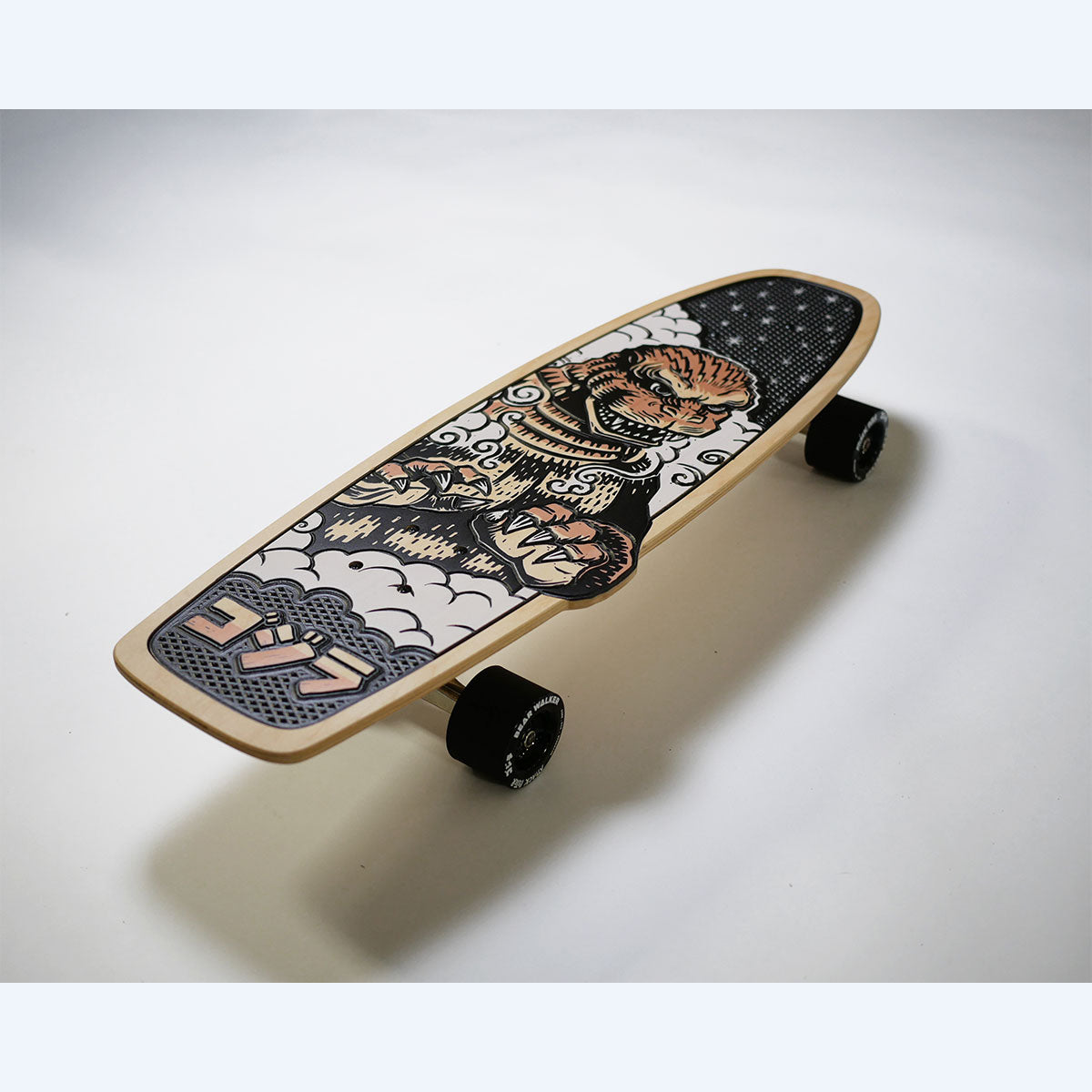 godzilla-collectibles-burning-godzilla-skateboard-deck-limitiert image 4
