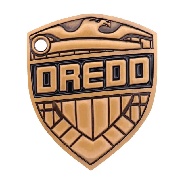 2000-ad-judge-dredd-badge-replik-metall-limited-edition image 1