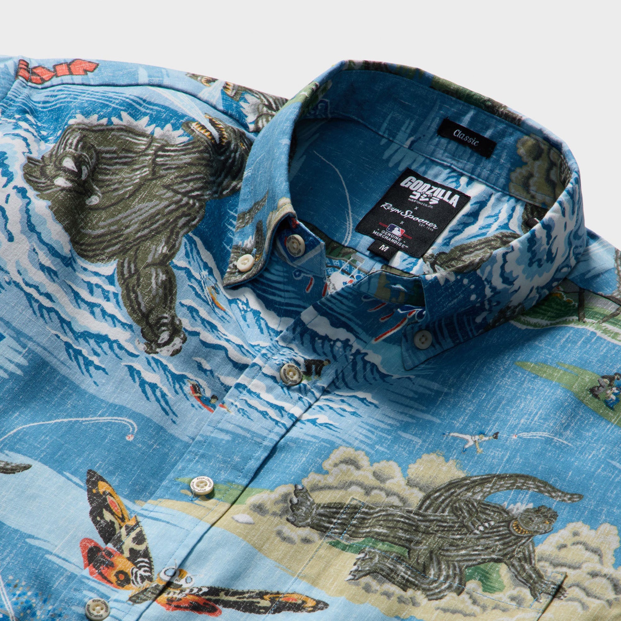 reyn-spooner-los-angeles-dodgers-godzilla-aloha-shirt-herren image 2