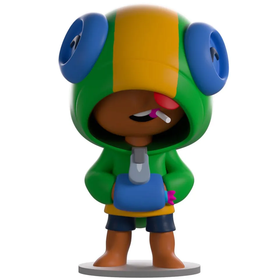 elbenwald-brawl-stars-leon-vinyl-figur-10-cm-sammler image 1