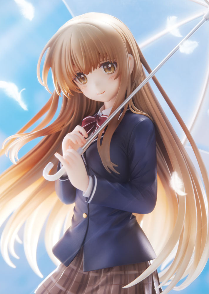 furyu-f-nex-shiina-mahiru-1-7-figur-uniform-mit-schirm image 2