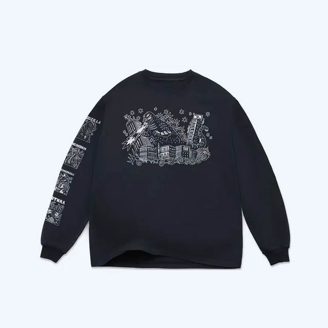 godzilla-pbr-attack-peter-langarmshirt-baumwolle-gr-l image 1