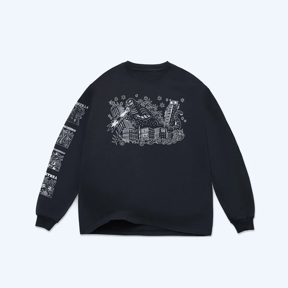 godzilla-pbr-attack-peter-langarmshirt-baumwolle-gr-l image 1