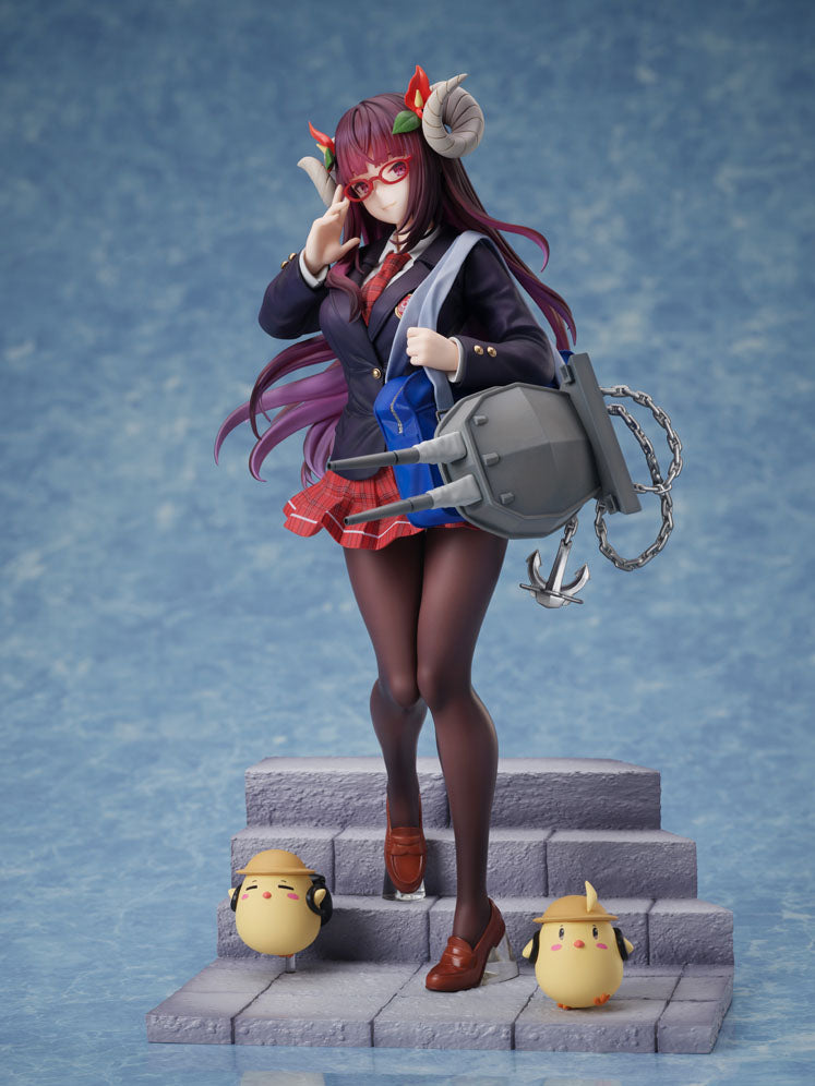 furyu-f-nex-suruga-kultur-ver-1-7-figur-azur-lane-brille image 2