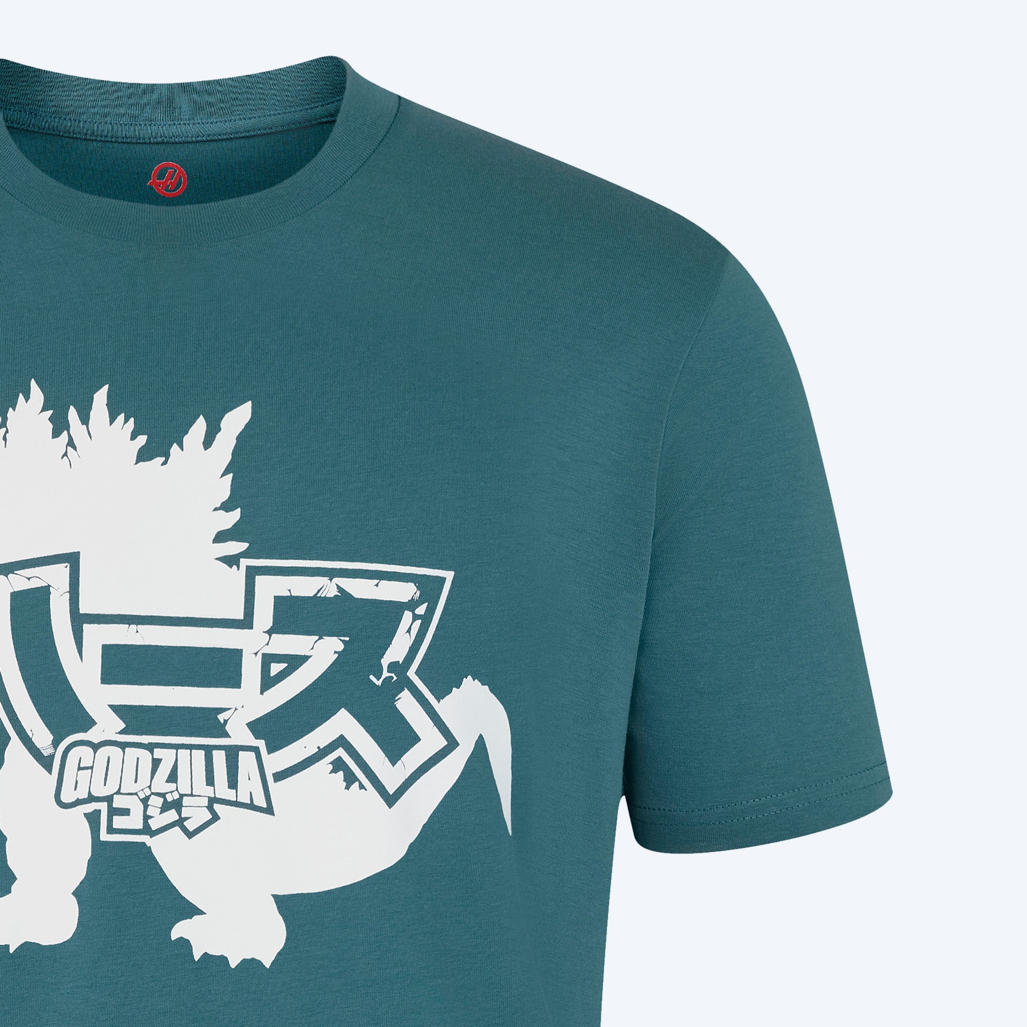 godzilla-x-haas-team-t-shirt-gr-n-baumwolle-unisex image 4