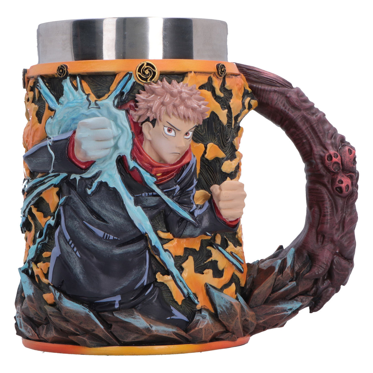 jujutsu-kaisen-itadori-krug-deluxe-tasse-550-ml-edelstahl image 1