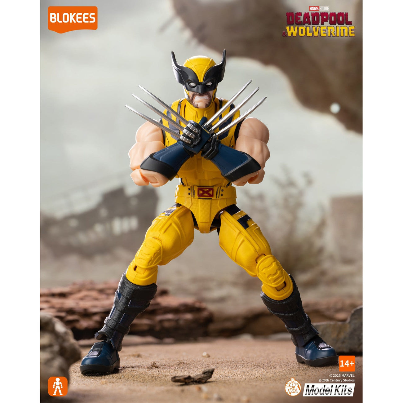 marvel-blokees-wolverine-bausatz-steckfigur image 4