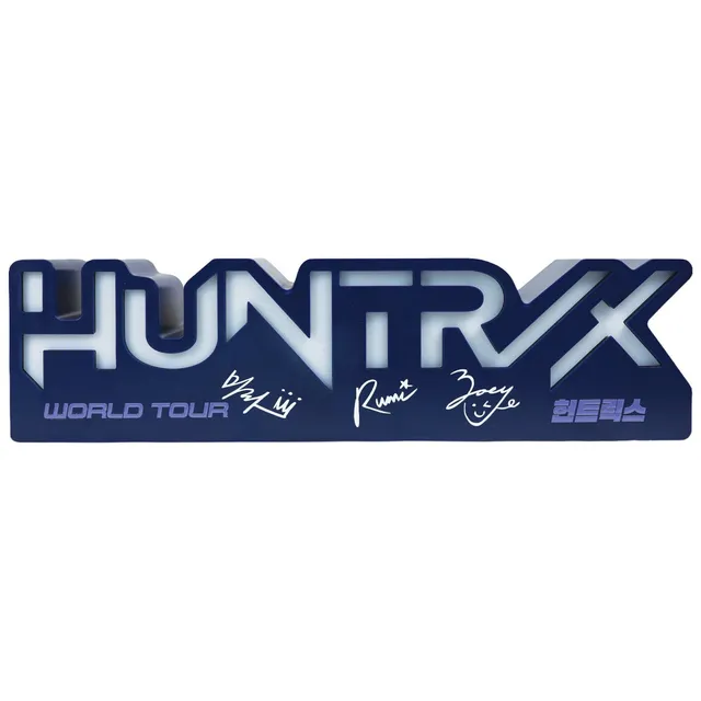 elbenwald-kpop-demon-hunters-huntr-x-logo-lampe-weiches-licht image 1