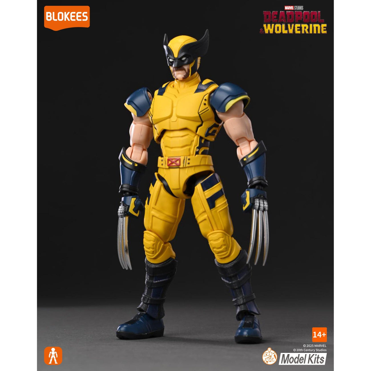 marvel-blokees-wolverine-bausatz-steckfigur image 1