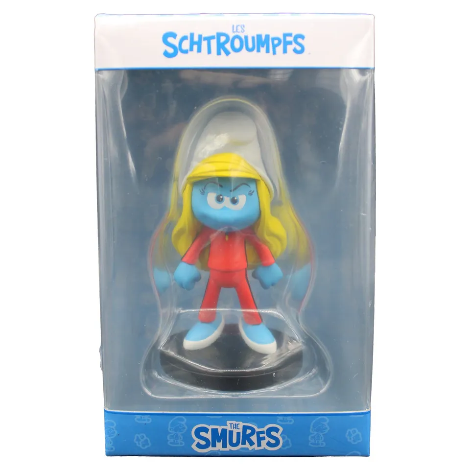 die-schl-mpfe-kung-fu-schlumpfine-statue-resin-12-cm image 1