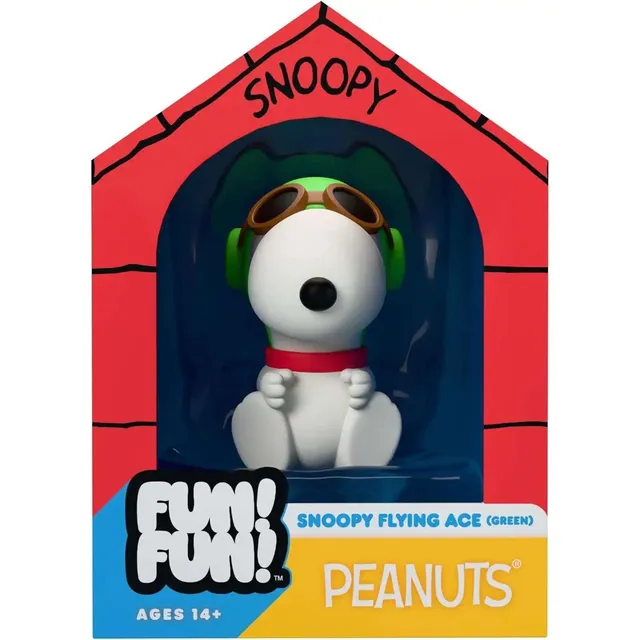 super7-peanuts-snoopy-minifigur-green-hat-fliegerass image 1