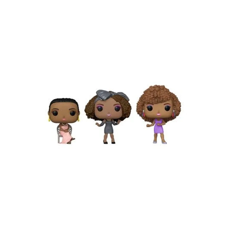 funko-pop-icons-whitney-houston-vinyl-figur-3er-pack image 1