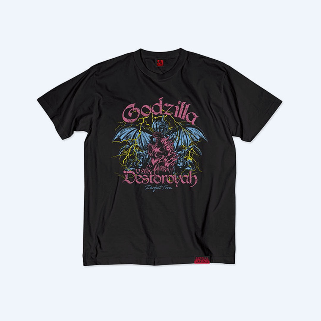 godzilla-vs-destoroyah-t-shirt-schwarz-30th-baumwolle image 1