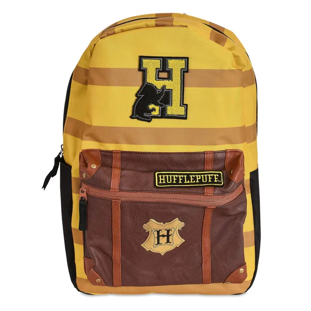 elbenwald-harry-potter-hufflepuff-school-rucksack-gelb image 1
