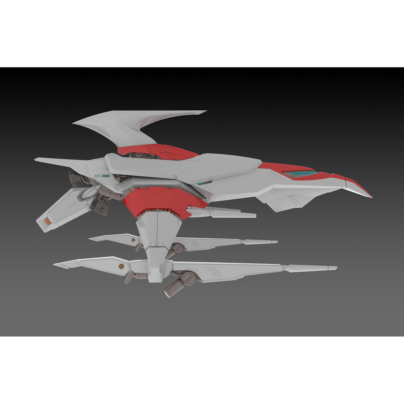 dariusburst-silver-hawk-3f-1b-plastic-kit-1-144-14-cm image 6