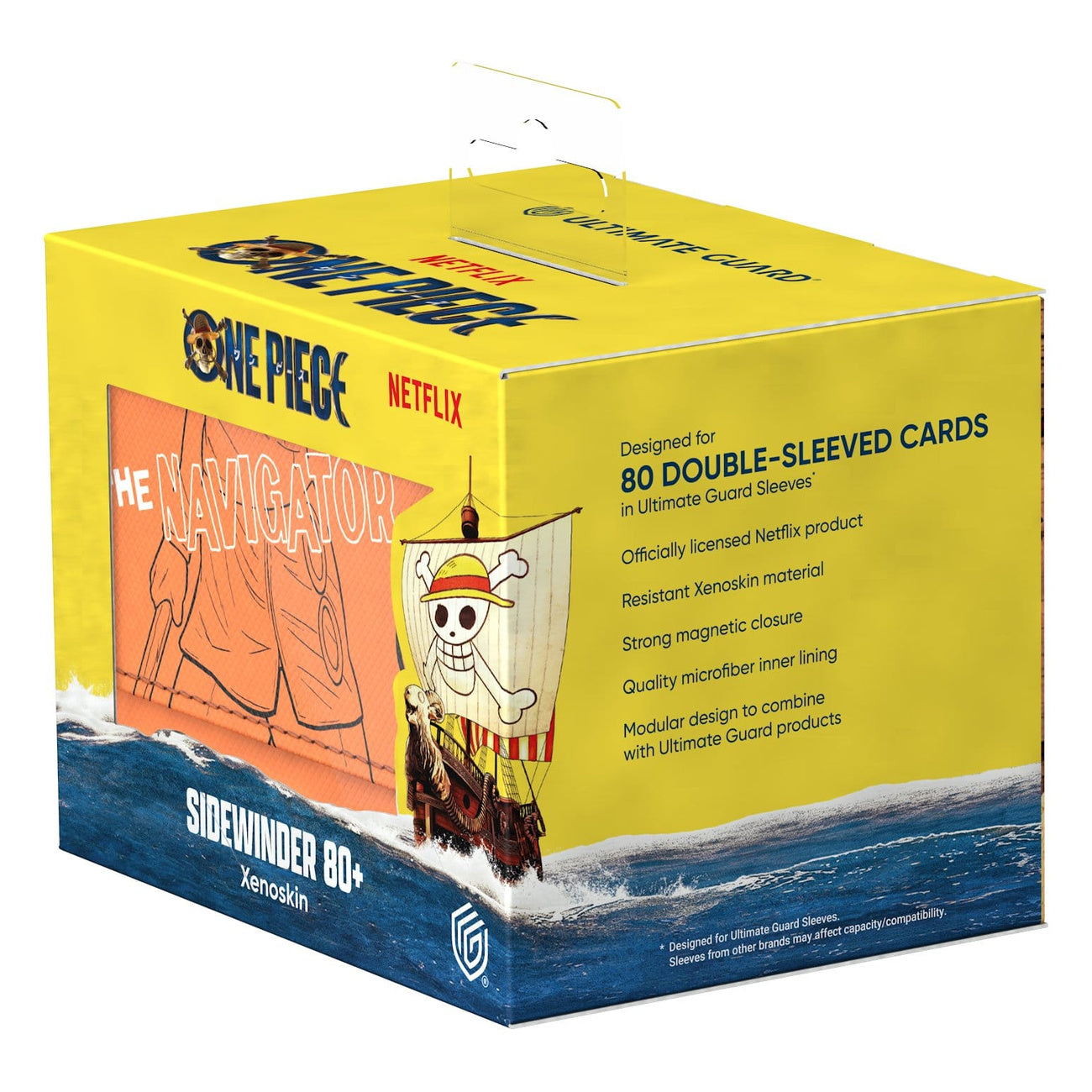 ultimate-guard-sidewinder-80-one-piece-nami-deckbox-xenoskin image 7
