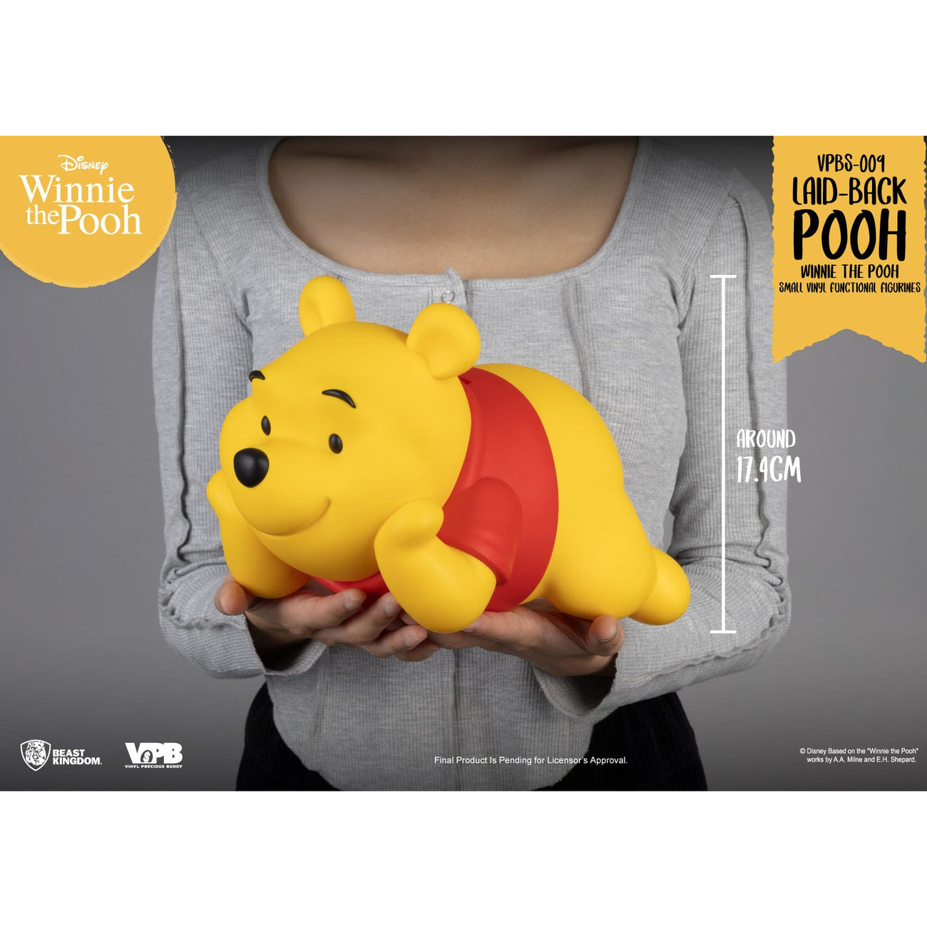 beast-kingdom-winnie-puuh-spardose-liegend-vinyl-17-cm image 7