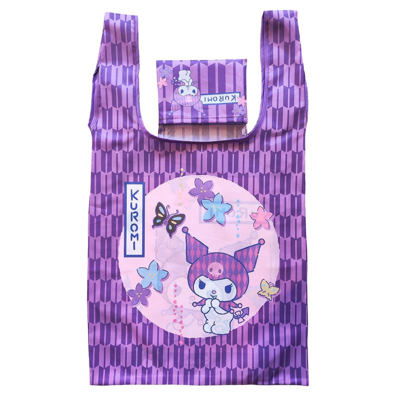 sanrio-kuromi-japanese-foldable-tragetasche-faltbar-polyester image 2