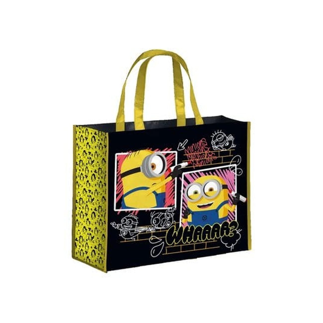 minions-einkaufstasche-aaaaah-recycelt-shopper-beutel image 1