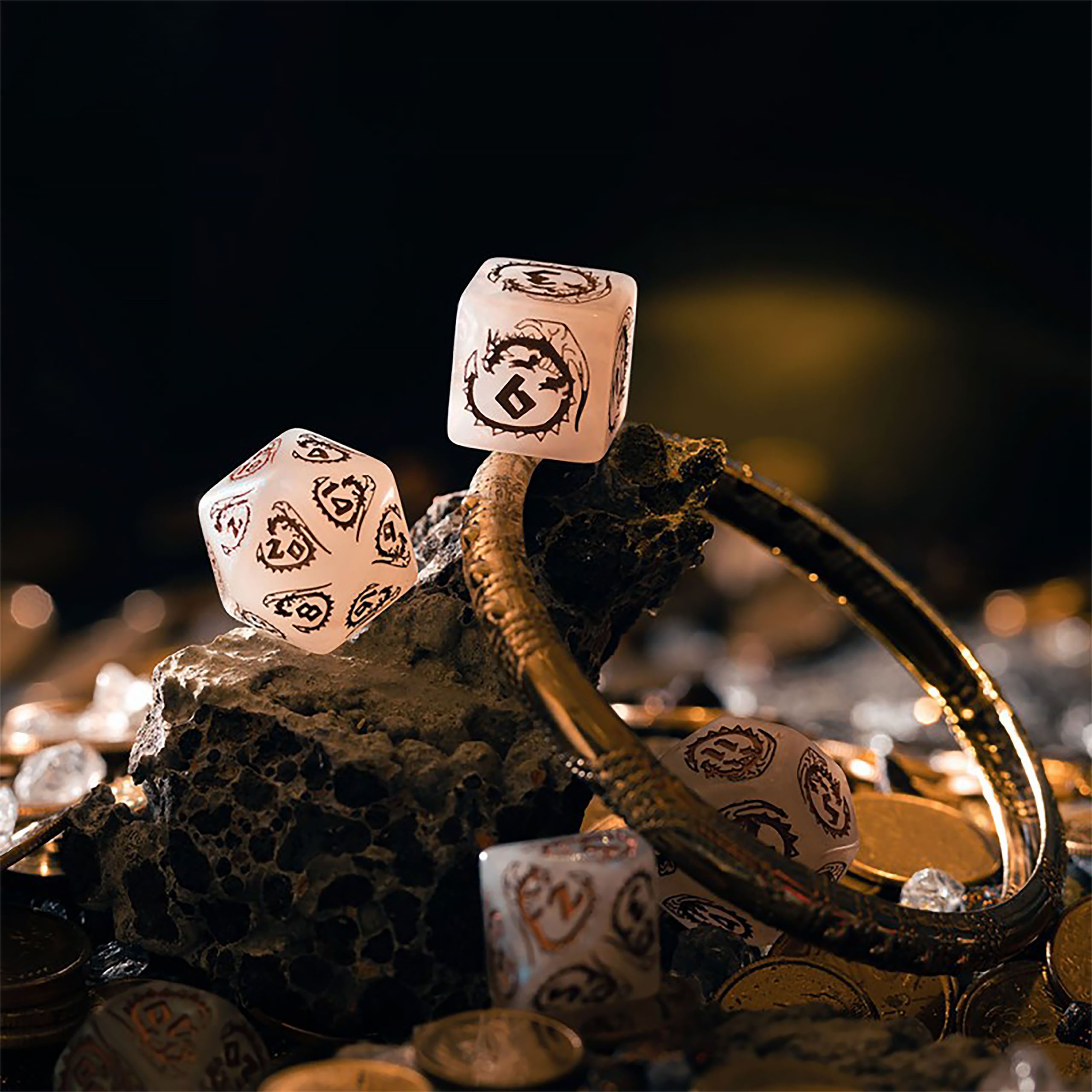 elbenwald-dragons-quartz-rpg-w-rfel-set-7tlg-drachen image 2