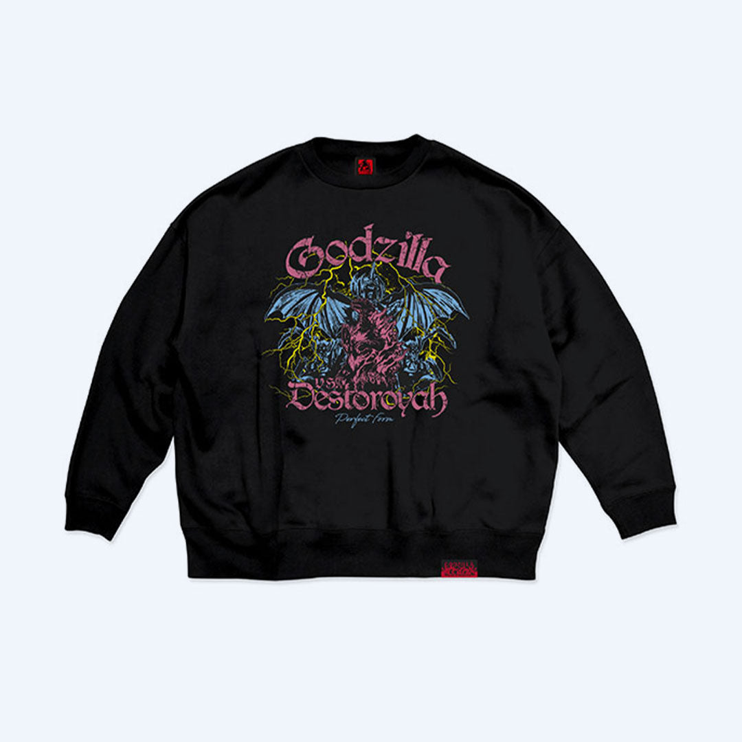 godzilla-vs-destoroyah-sweatshirt-schwarz-30th-gr-l image 1