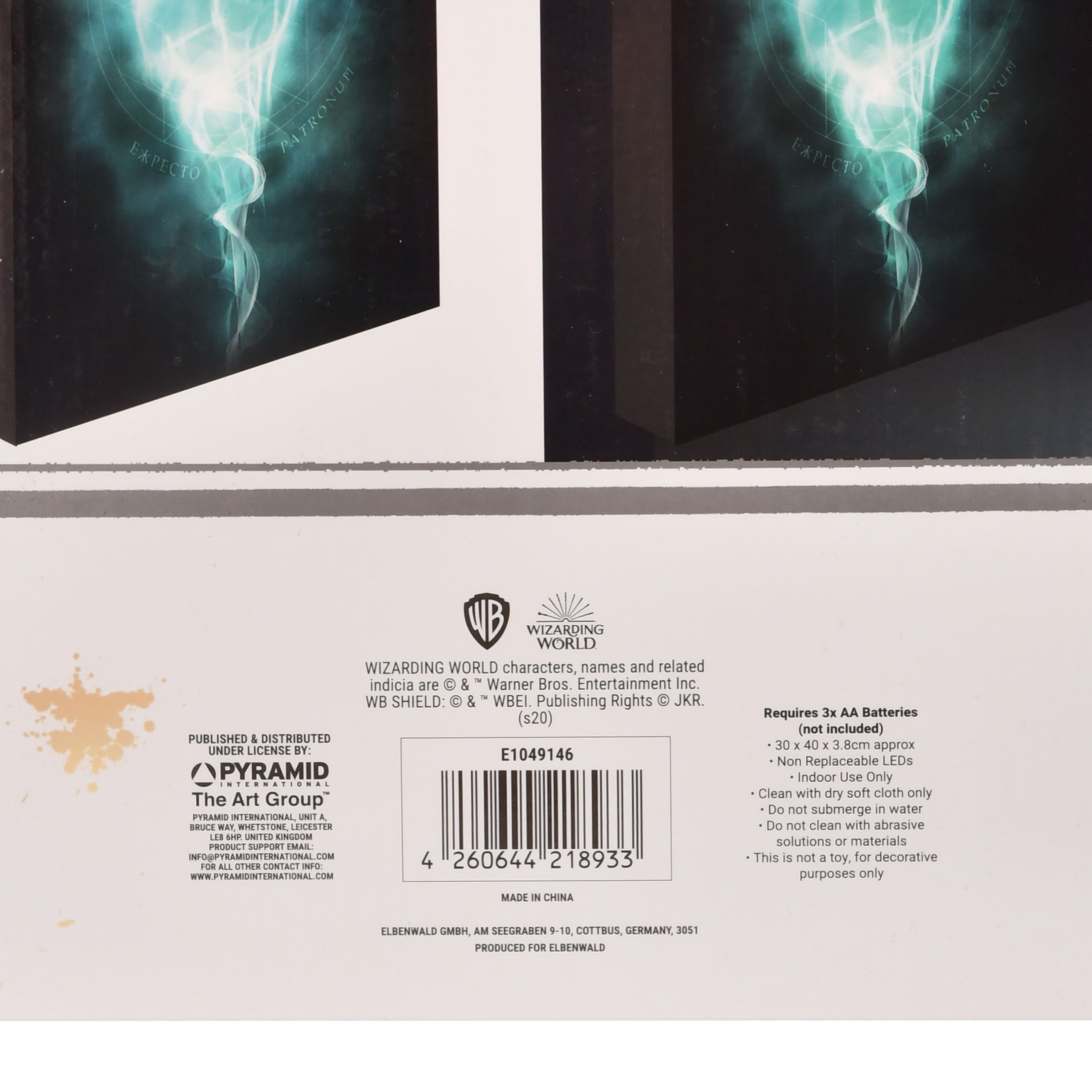 elbenwald-harry-potter-patronus-wandbild-mit-licht-led image 6