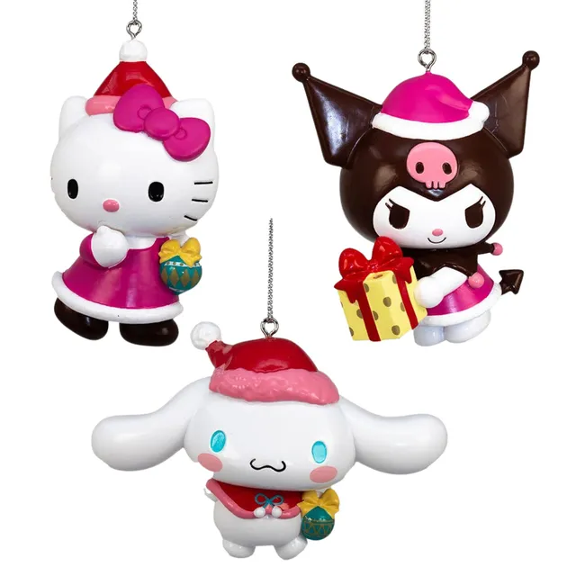 hello-kitty-and-friends-weihnachtsbaumschmuck-3er-set-anh-nger image 1