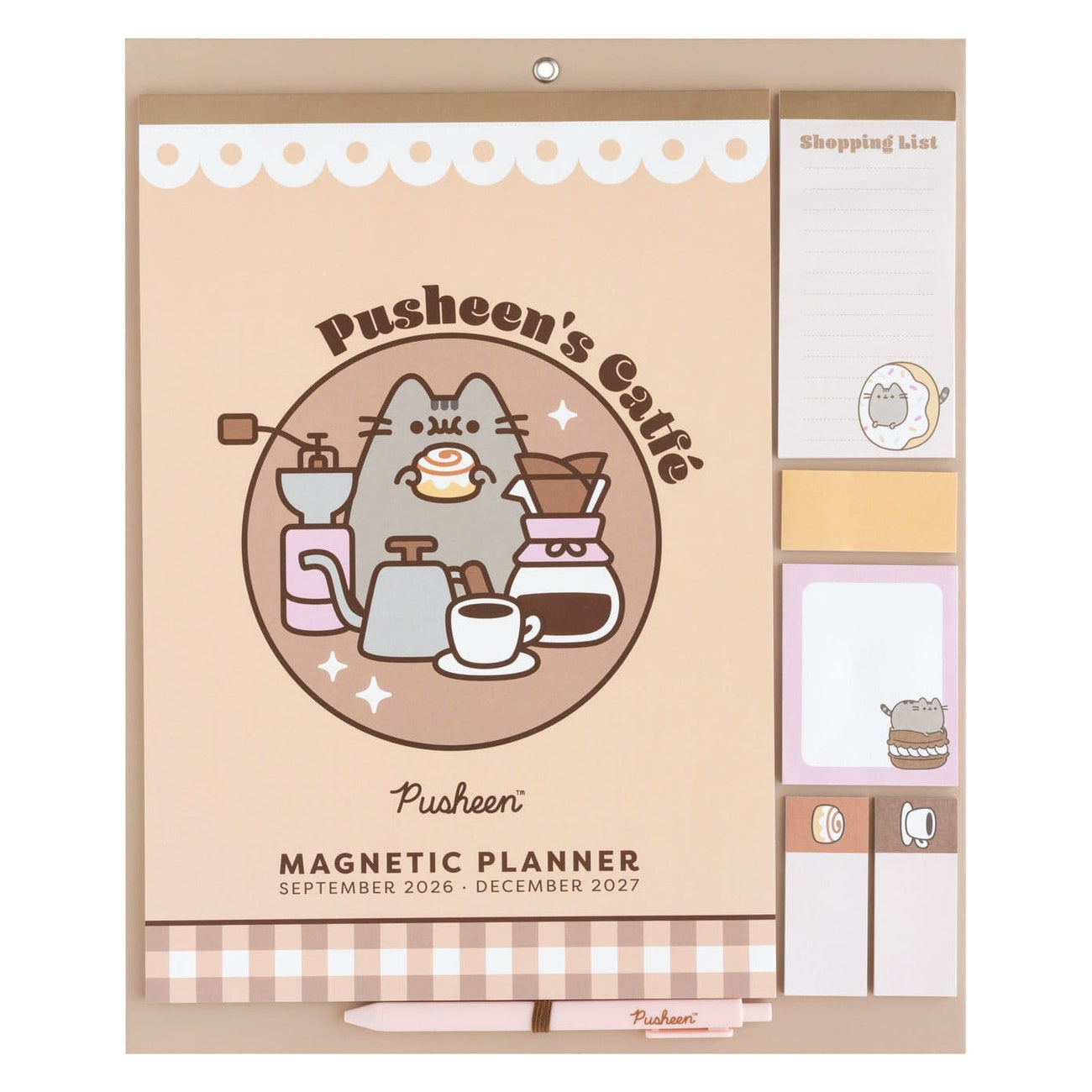 pusheen-magnetischer-planer-2026-27-30x35-cm-16-monate image 1