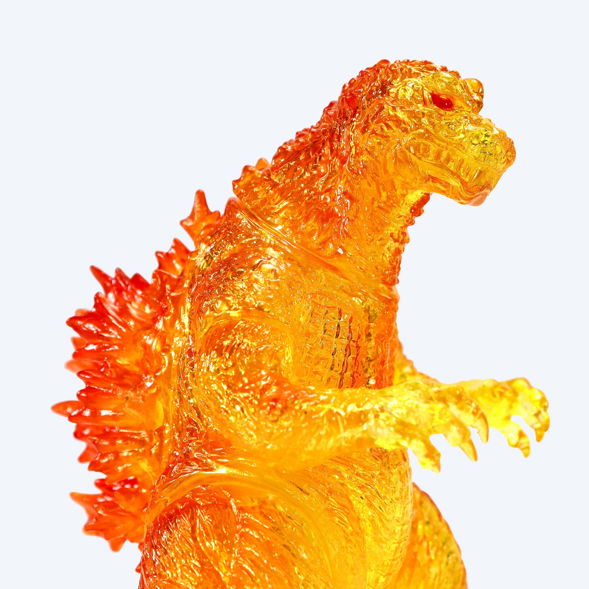 godzilla-collectibles-ccp-middle-size-2001-clear-orange-figur image 6