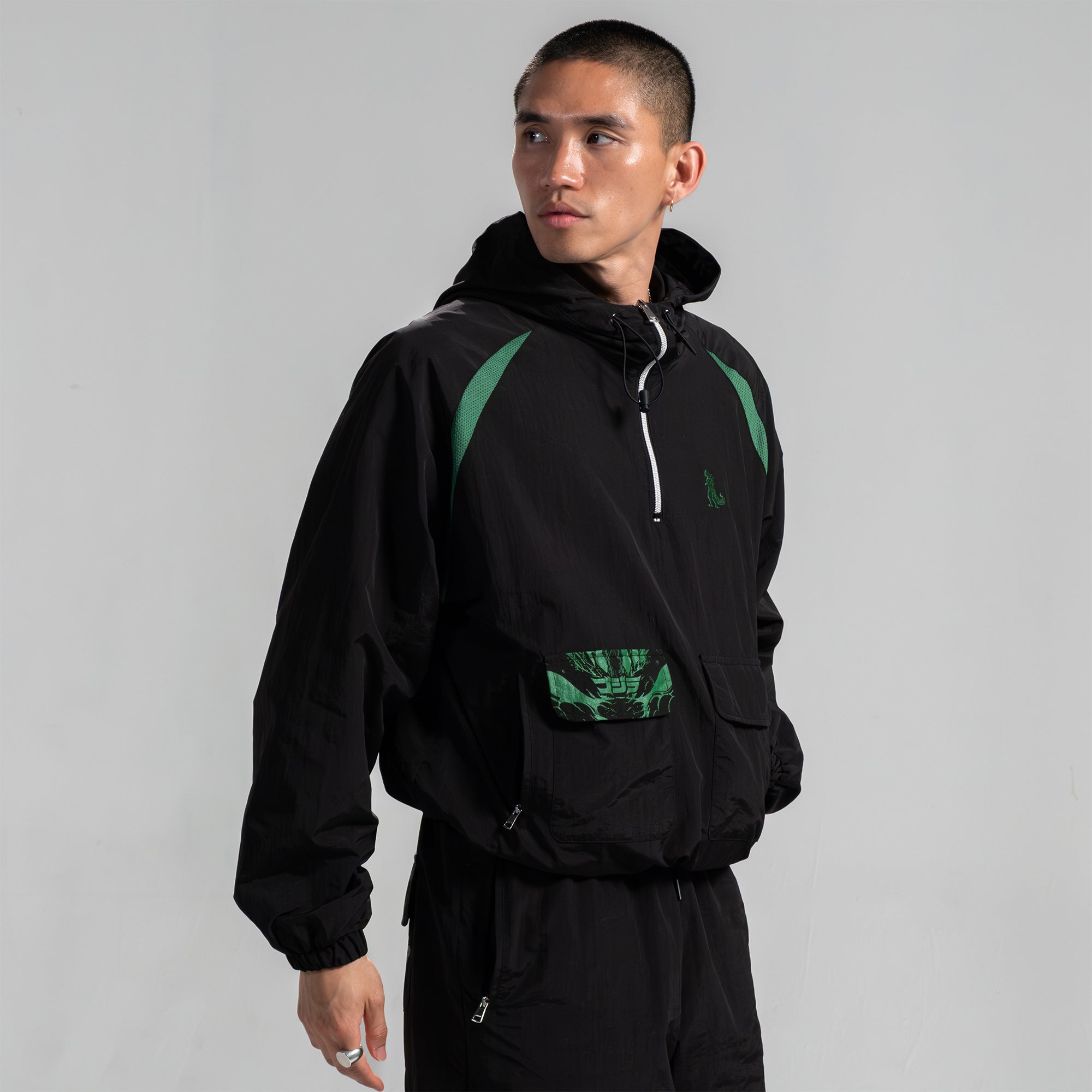 godzilla-essential-track-jacket-trainingsjacke-gr-n-s-2xl image 7