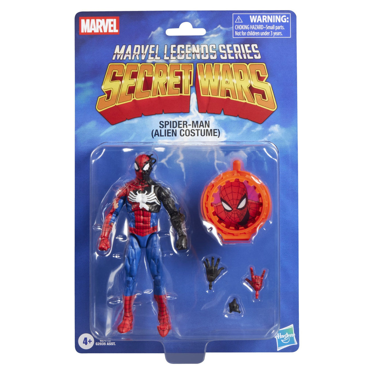 marvel-legends-secret-wars-spider-man-actionfigur-alien-costume image 5
