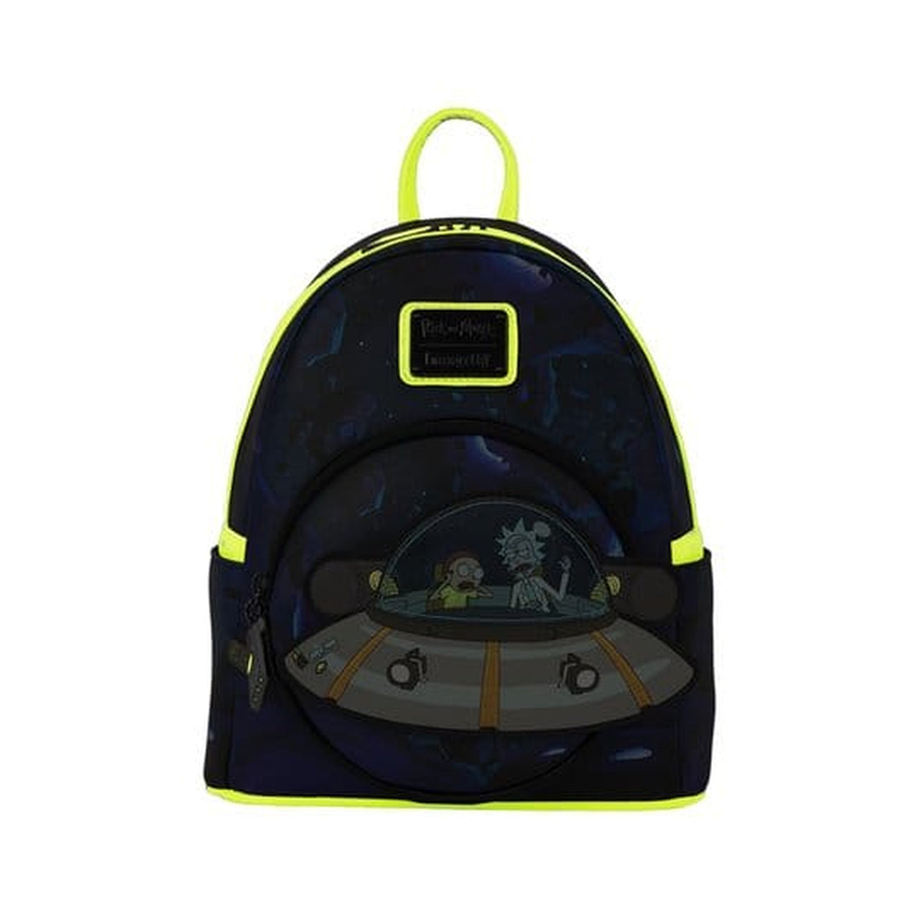 loungefly-rick-and-morty-mini-rucksack-space-cruiser-polyester image 2