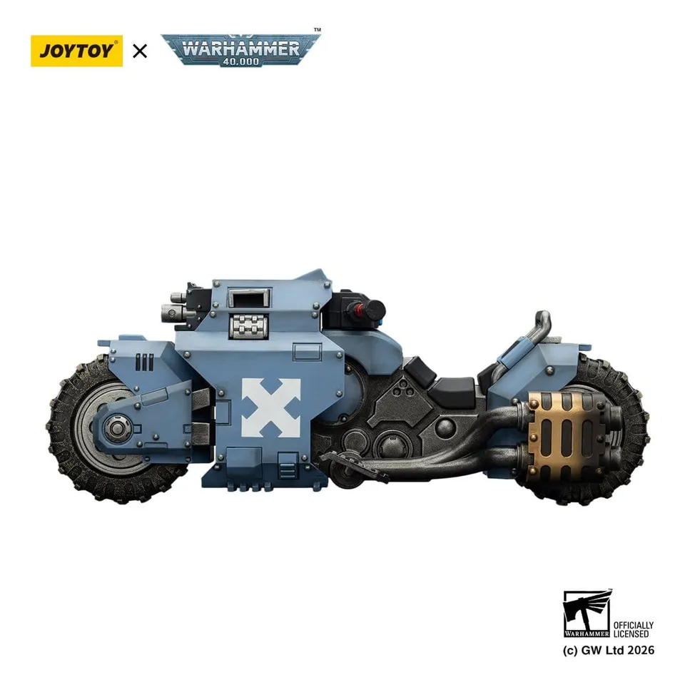 warhammer-40-000-raider-pattern-combat-bike-actionfigur-space-wolves image 1
