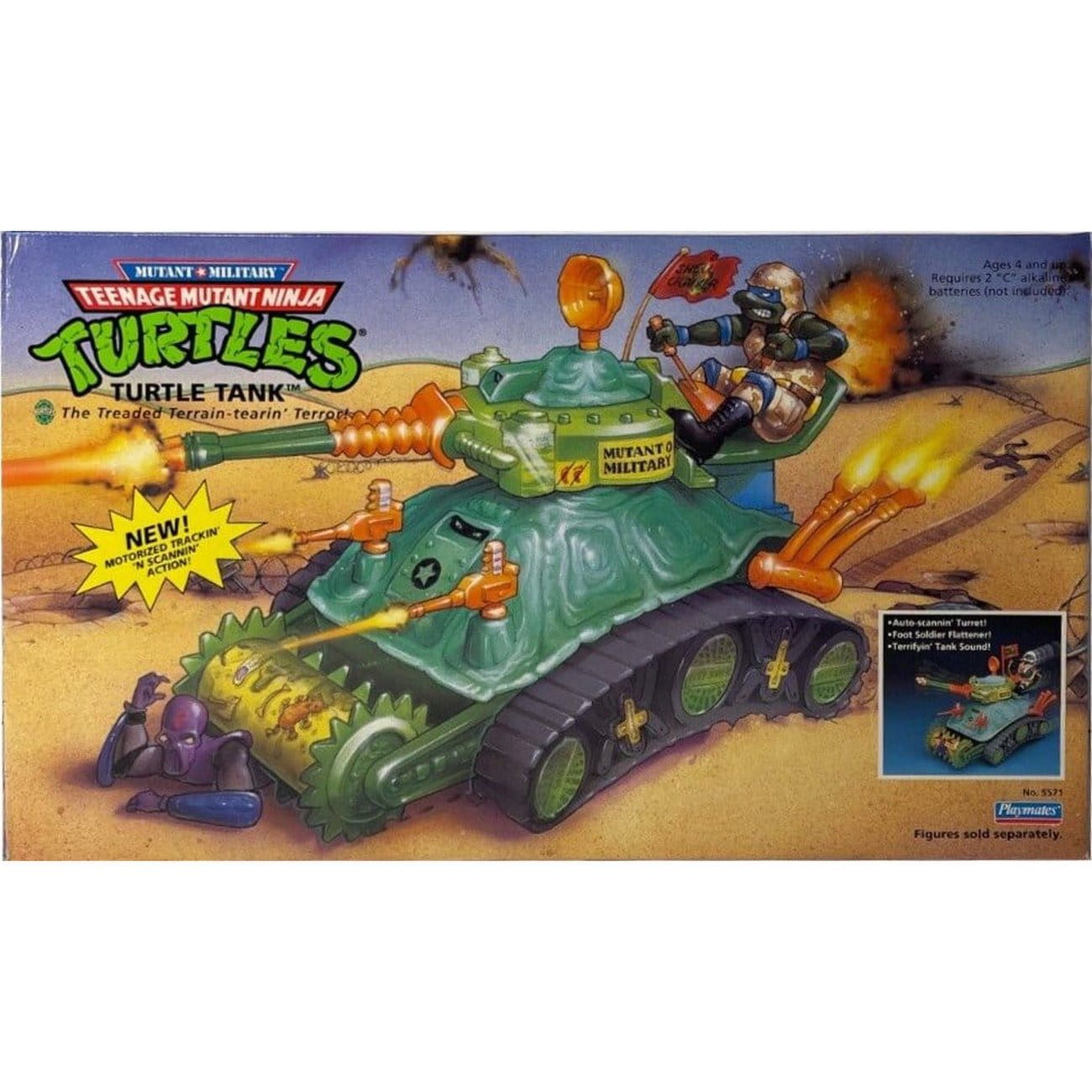 teenage-mutant-ninja-turtles-turtle-tank-fahrzeug-playmates image 5