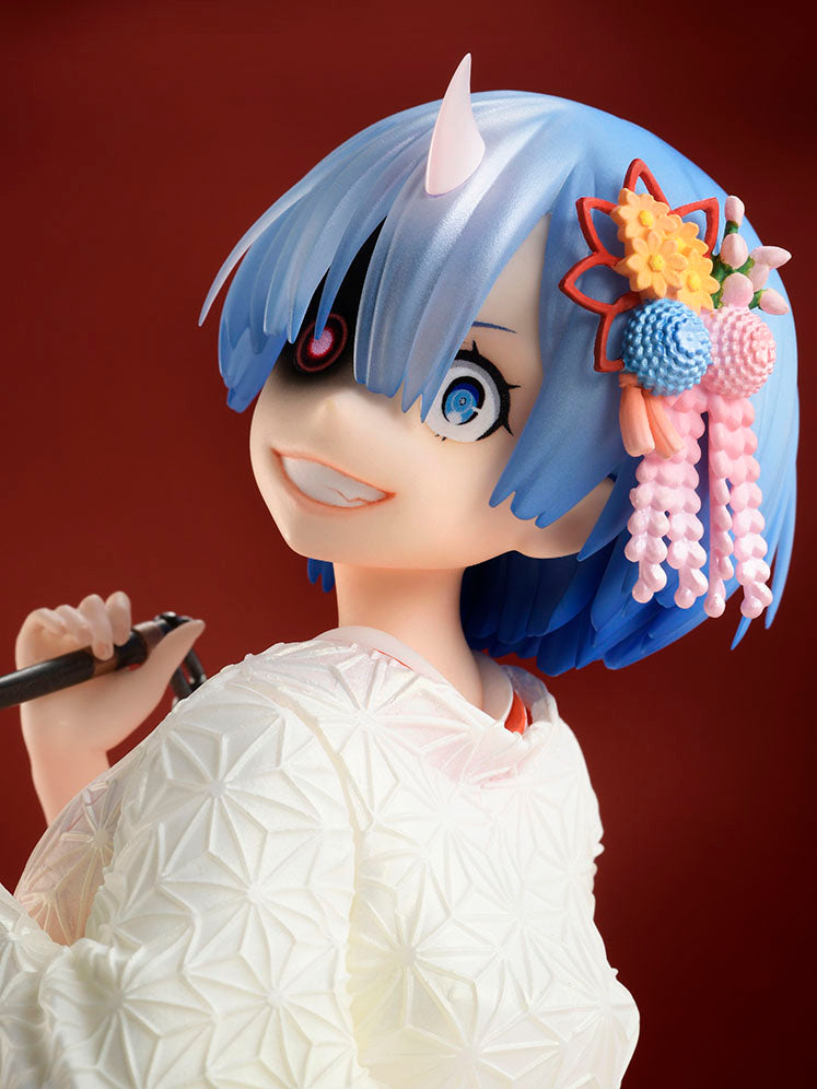 furyu-f-nex-rem-oni-yome-1-7-figur-wei-rot-morgenstern image 3