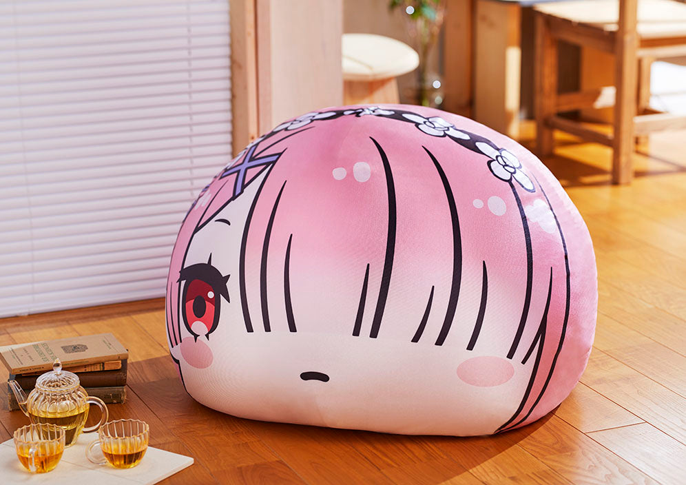 furyu-f-nex-ram-big-sofakissen-70cm-rosa-waschbar image 2