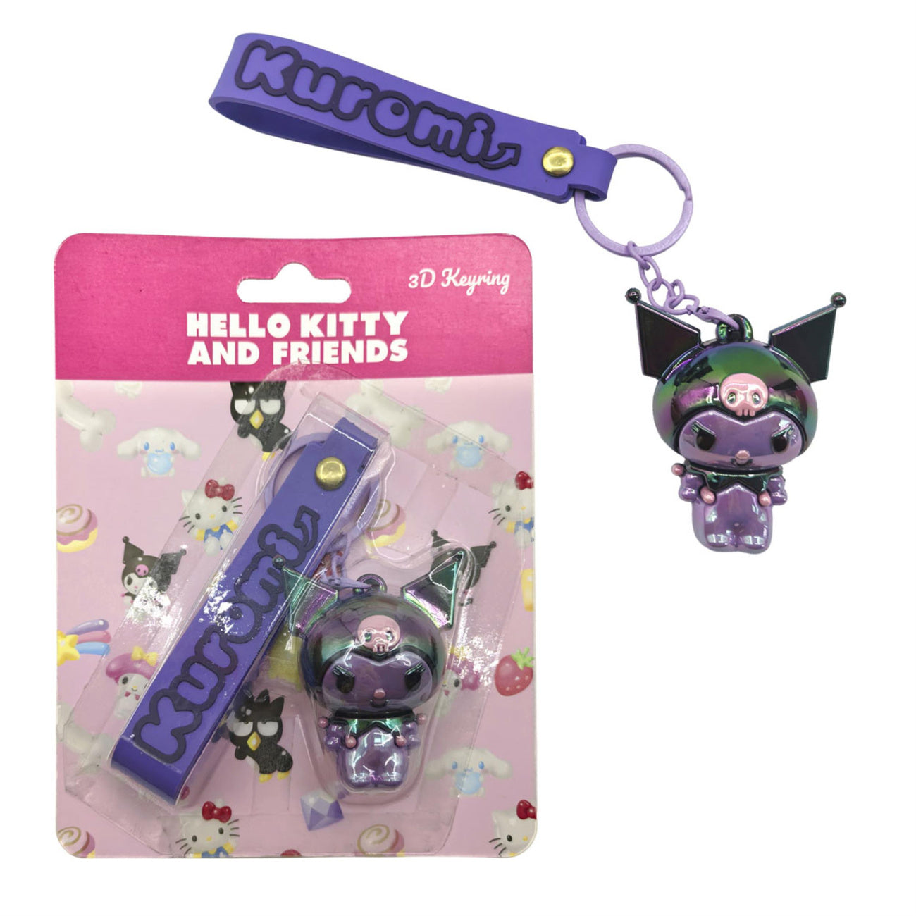 elbenwald-kuromi-schl-sselanh-nger-hello-kitty image 6