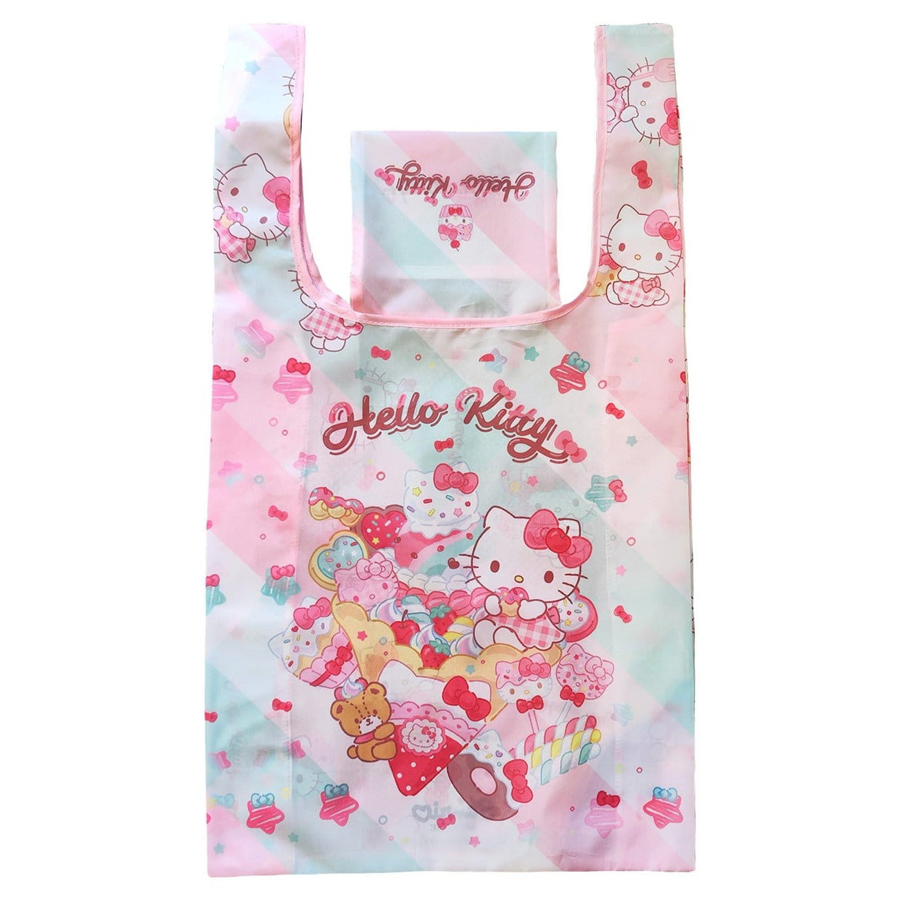 sanrio-hello-kitty-tragetasche-snack-sweet-faltbar image 1