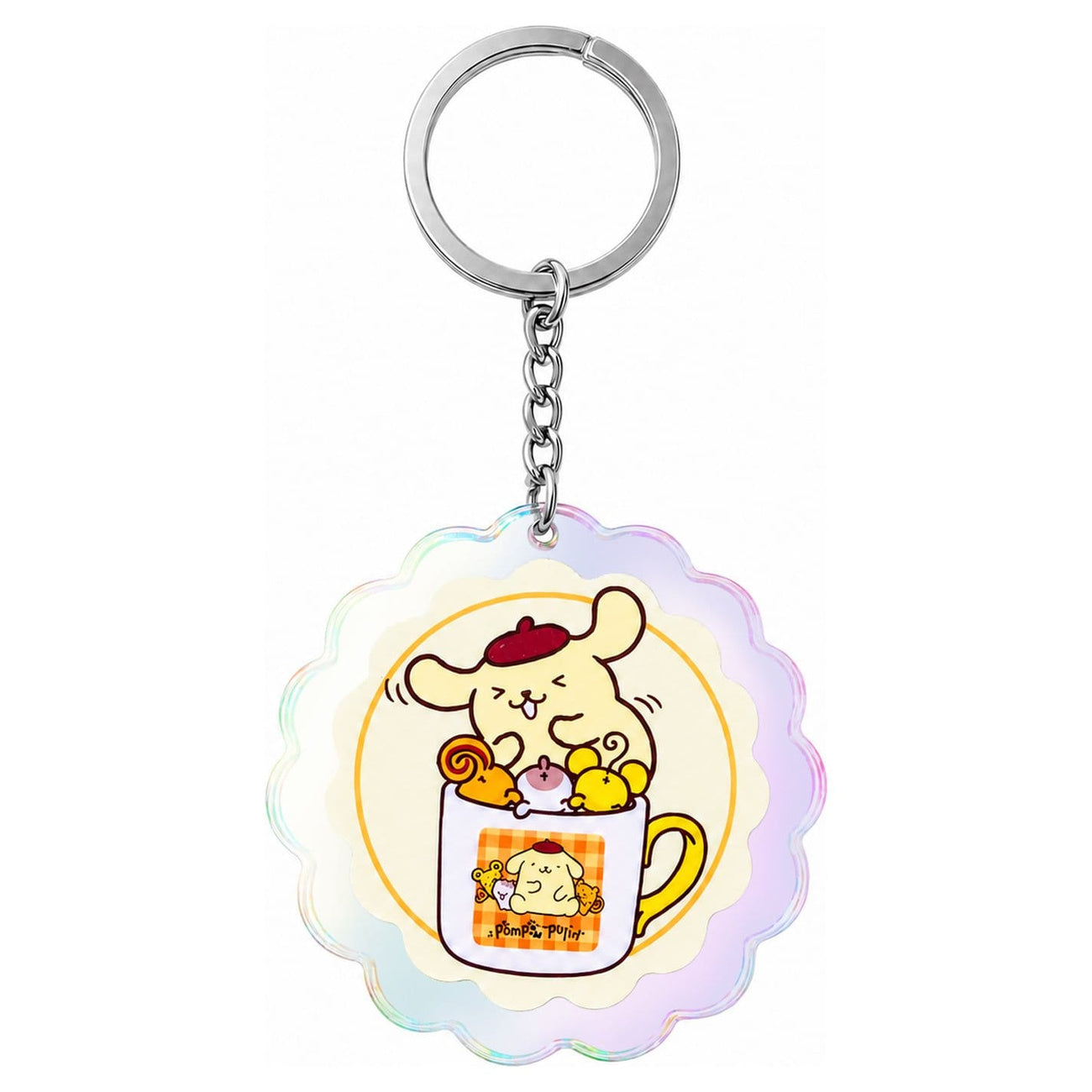sanrio-pompompurin-schl-sselanh-nger-acryl-30th-anniversary image 1