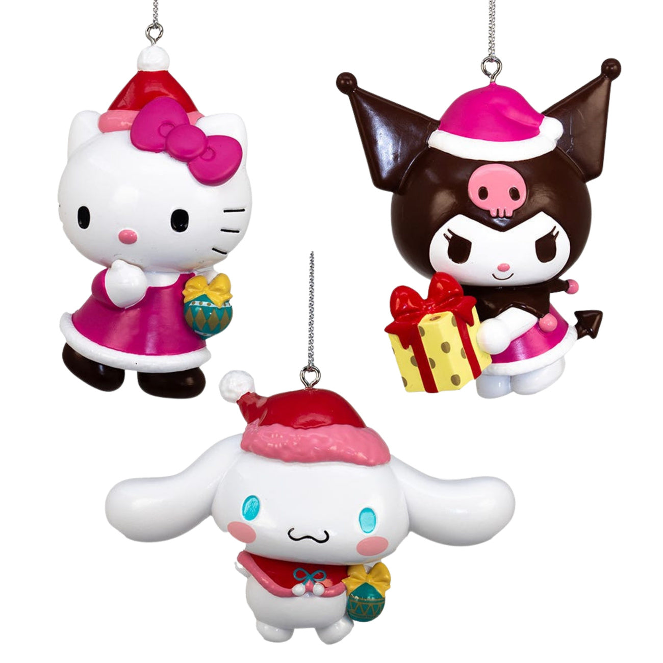 hello-kitty-and-friends-weihnachtsbaumschmuck-3er-set-anh-nger image 1
