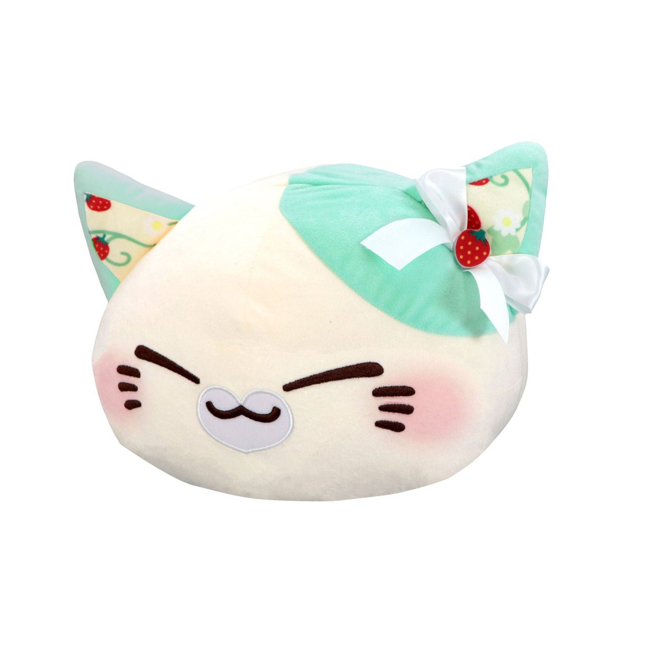 nemuneko-cat-sweet-big-pl-schfigur-mint-green-35-cm image 1