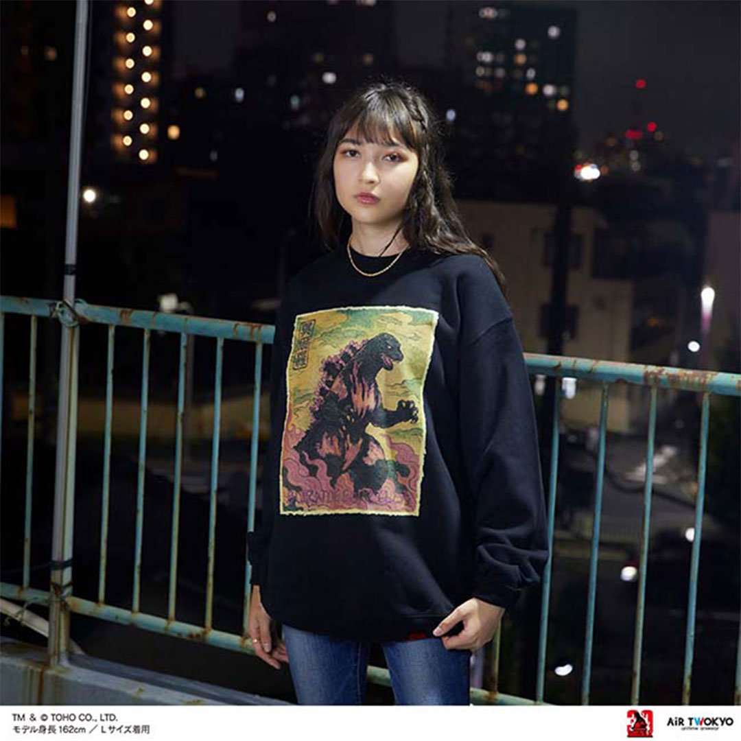 godzilla-vs-destoroyah-30th-sweatshirt-schwarz-baumwolle-gr-l image 2