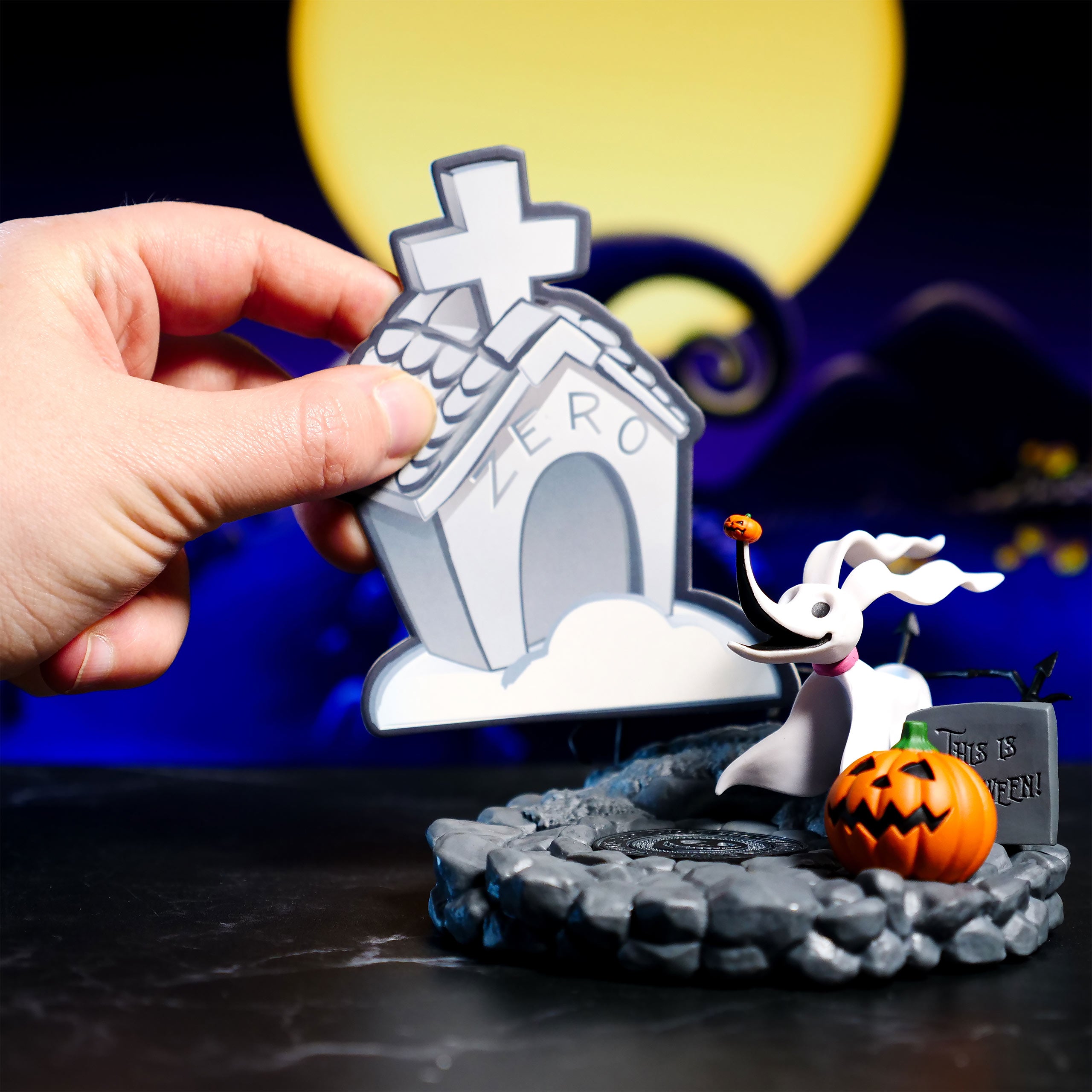 elbenwald-zero-figur-nightmare-before-christmas-deko image 4