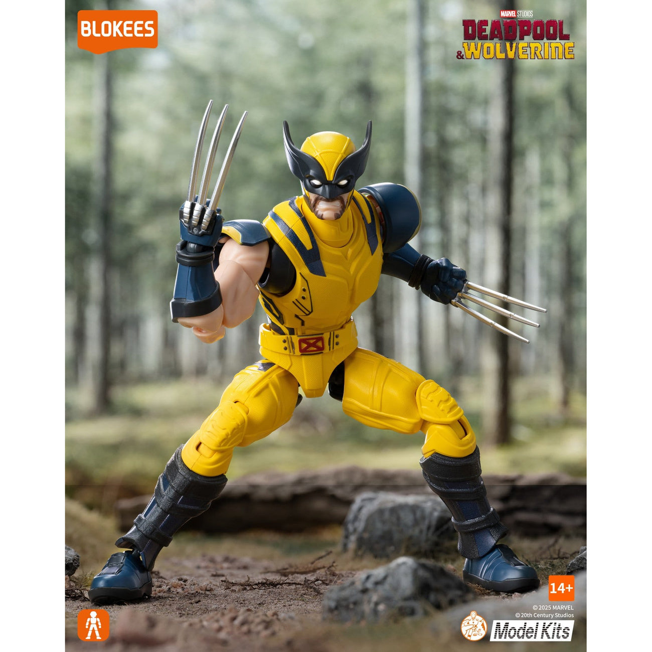 marvel-blokees-wolverine-bausatz-steckfigur image 5