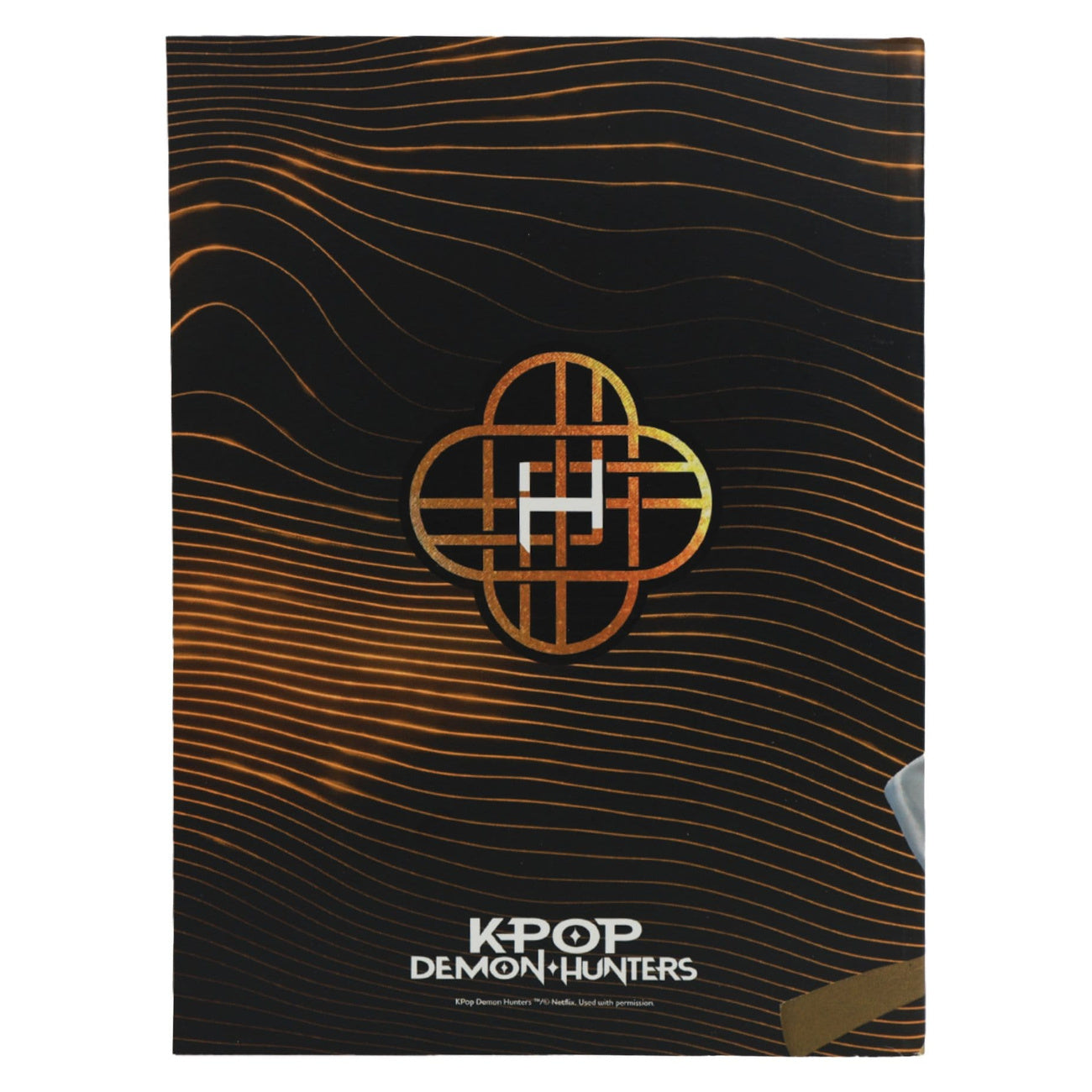 kpop-demon-hunters-schreibset-10er-golden-mit-notizbuch image 7
