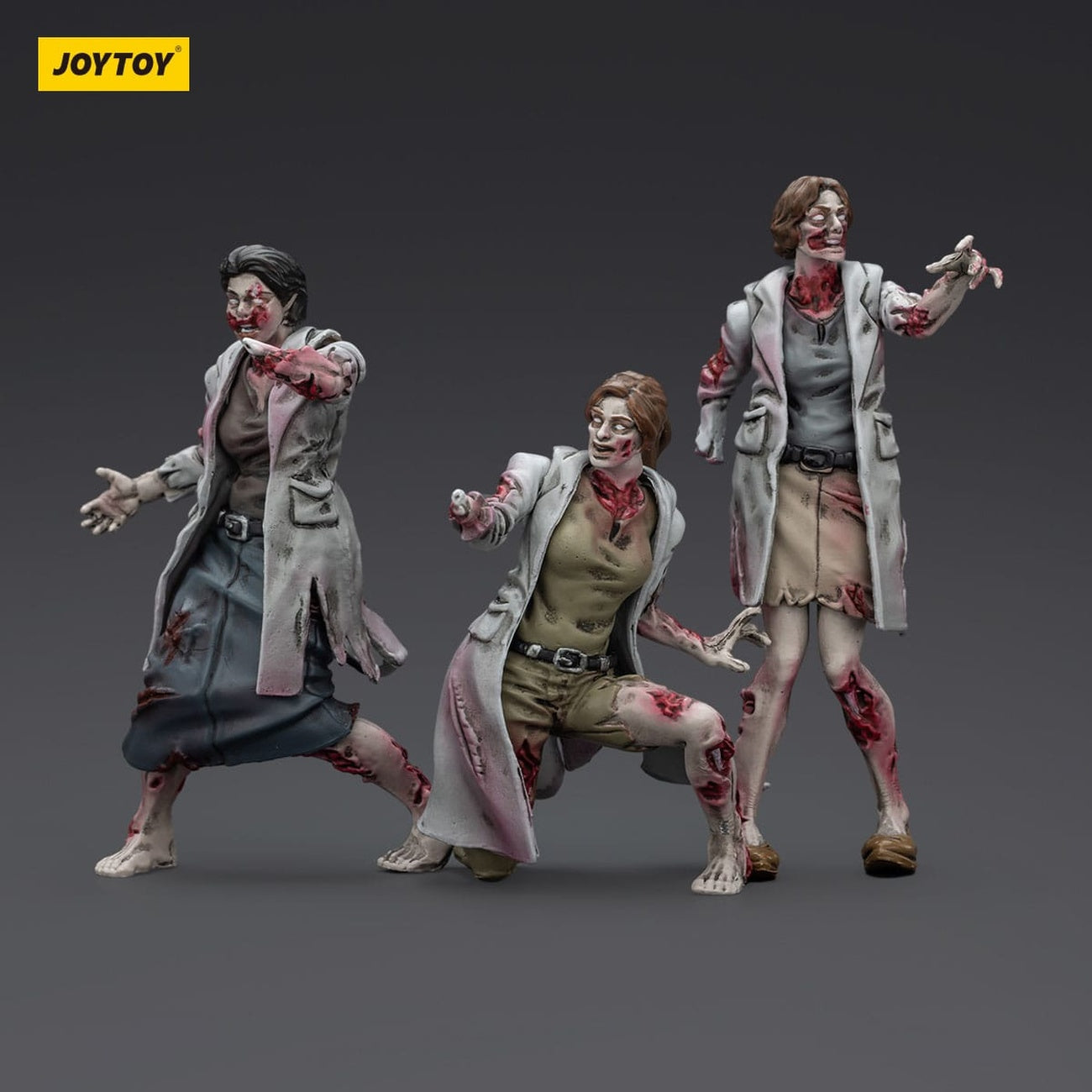 elbenwald-zombie-dark-source-medics-actionfiguren-3er-pack-8-cm image 6
