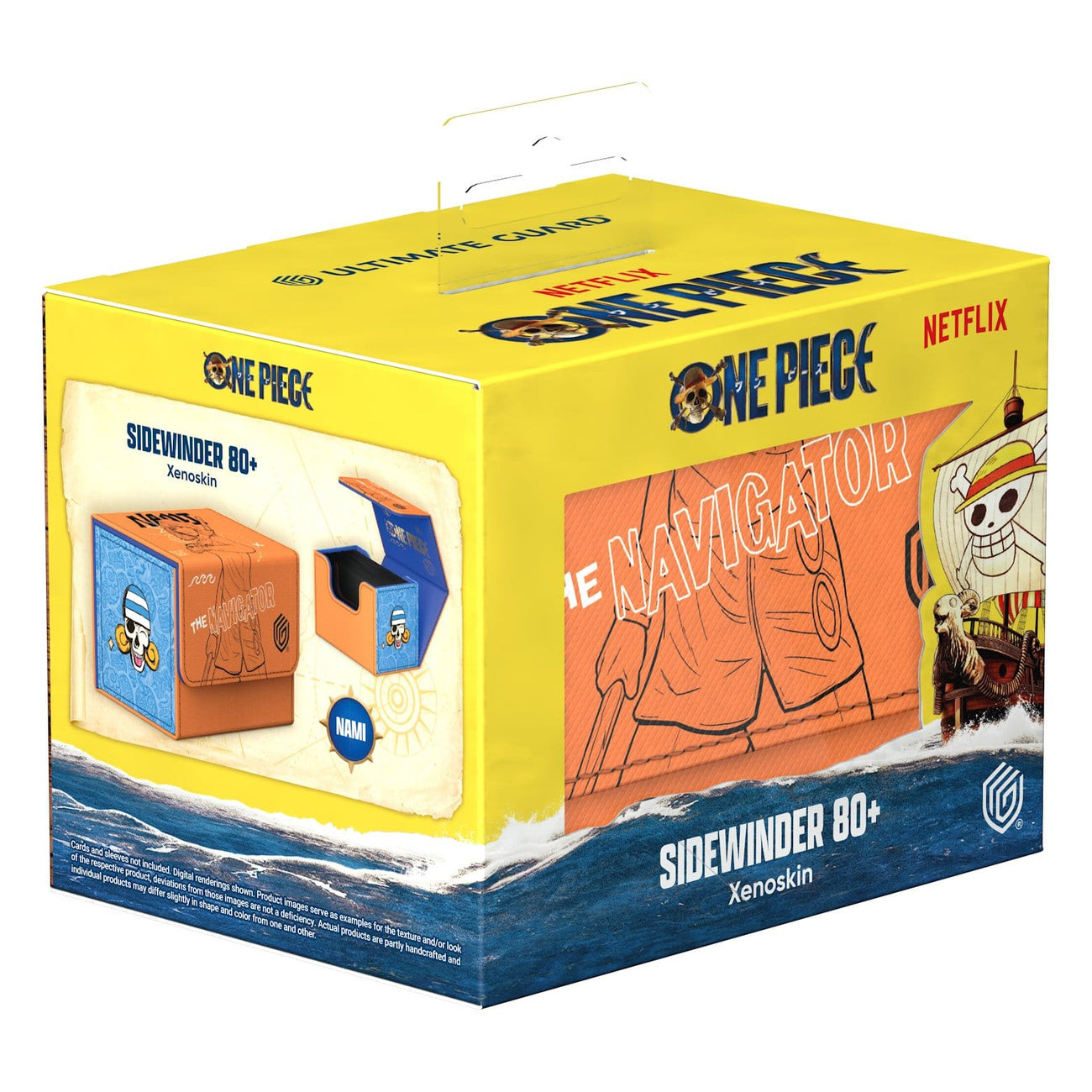 ultimate-guard-sidewinder-80-one-piece-nami-deckbox-xenoskin image 6