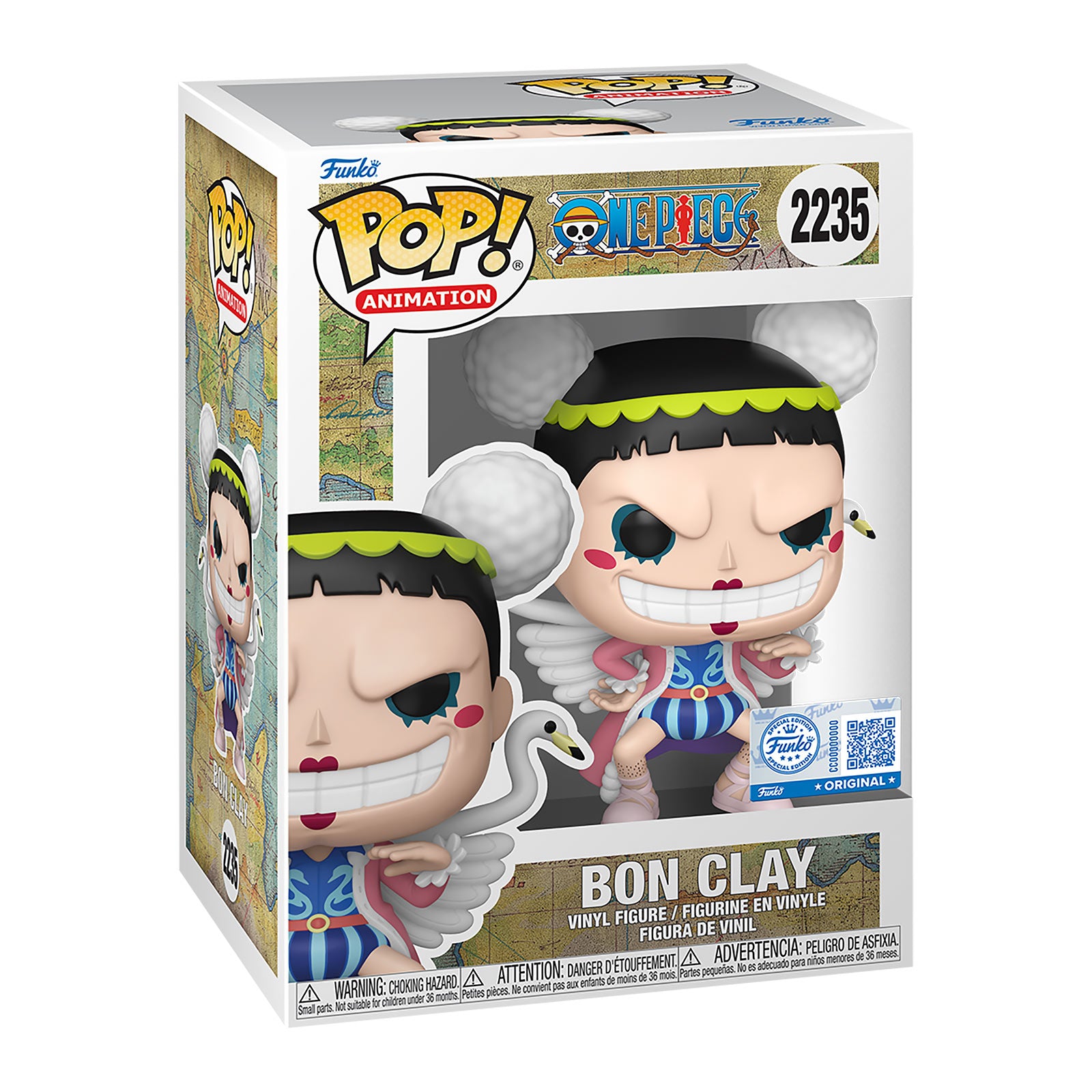 elbenwald-one-piece-bon-clay-funko-pop-figur-10-5-cm image 1